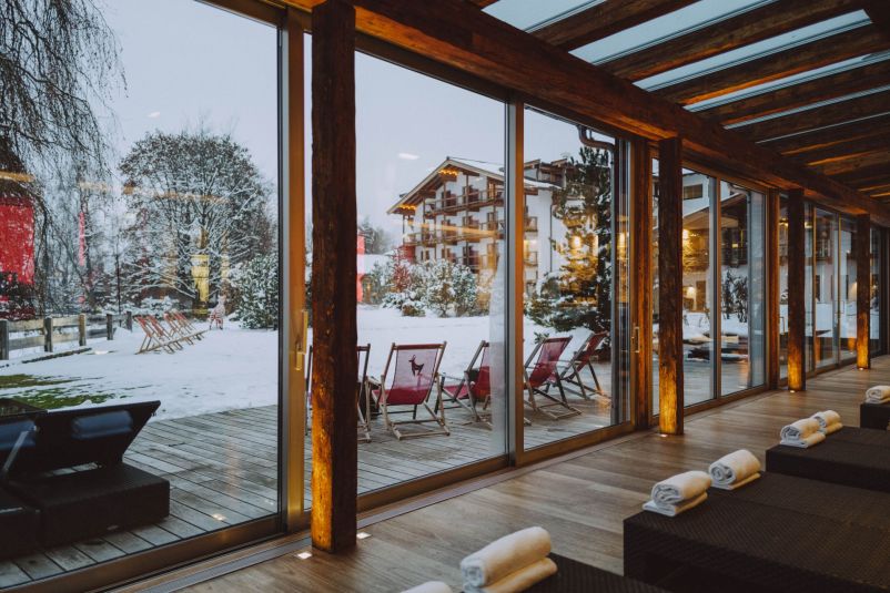 Aussicht Kitz Spa Winter