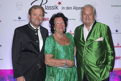 Johannes Mitterer mit Herta und Willi Ehrlich